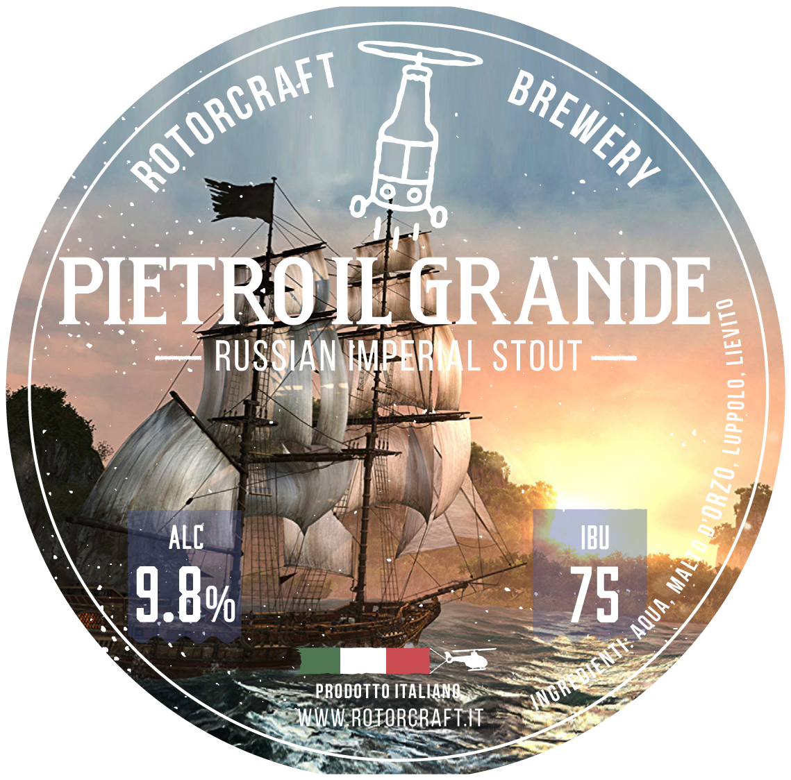 Pietro il Grande - Russian Imperial Stout, Fusto 24L