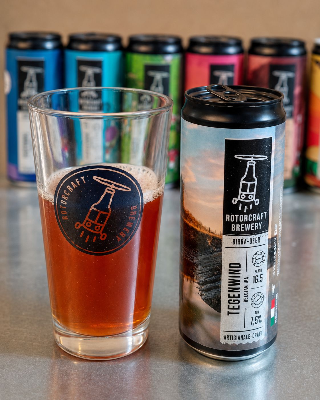 Tegenwind - Belgian IPA, 12/24 Lattine Sleek 0.33L