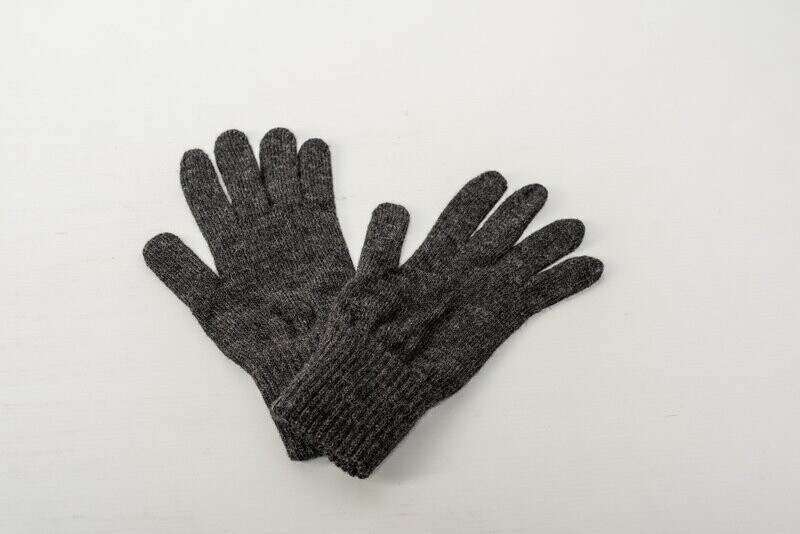 Fingerhandschuhe anthrazit