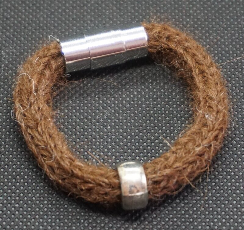 Armband aus  Alpakawolle