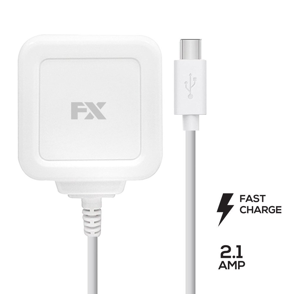 FX Mains Charger - USB Type C - 2.1A