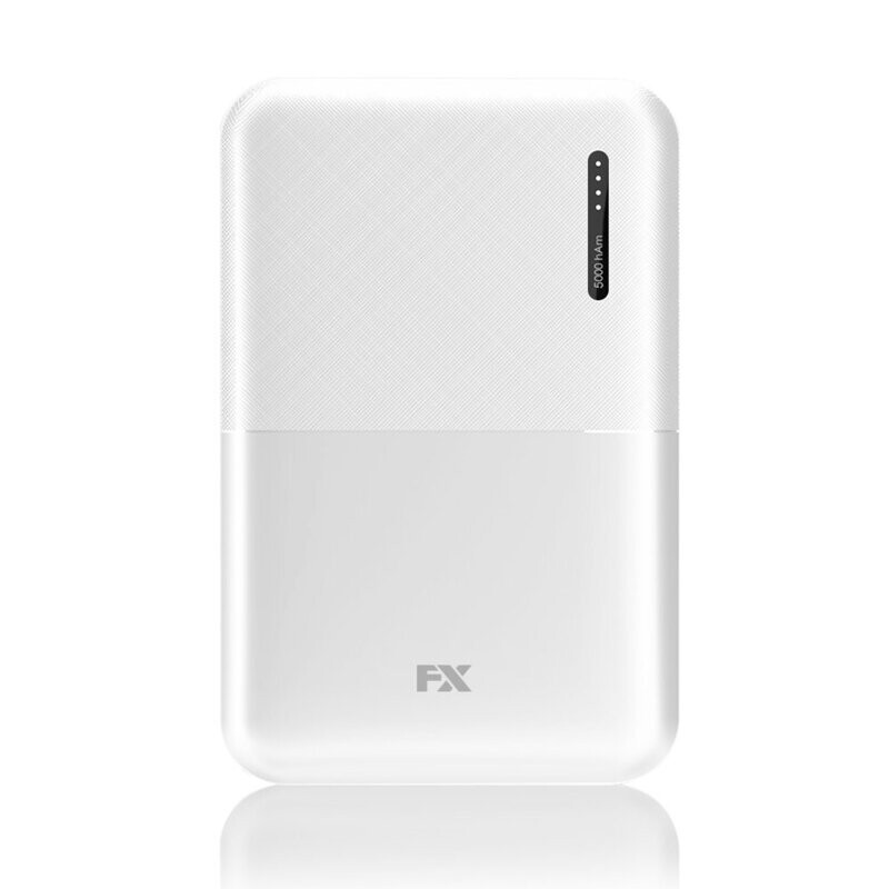 FX 5000mah Power Bank  with 3 in 1 Cable