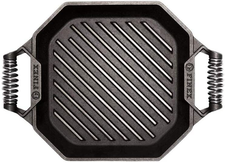 Cookware Cast Iron Grill 12 Dbl