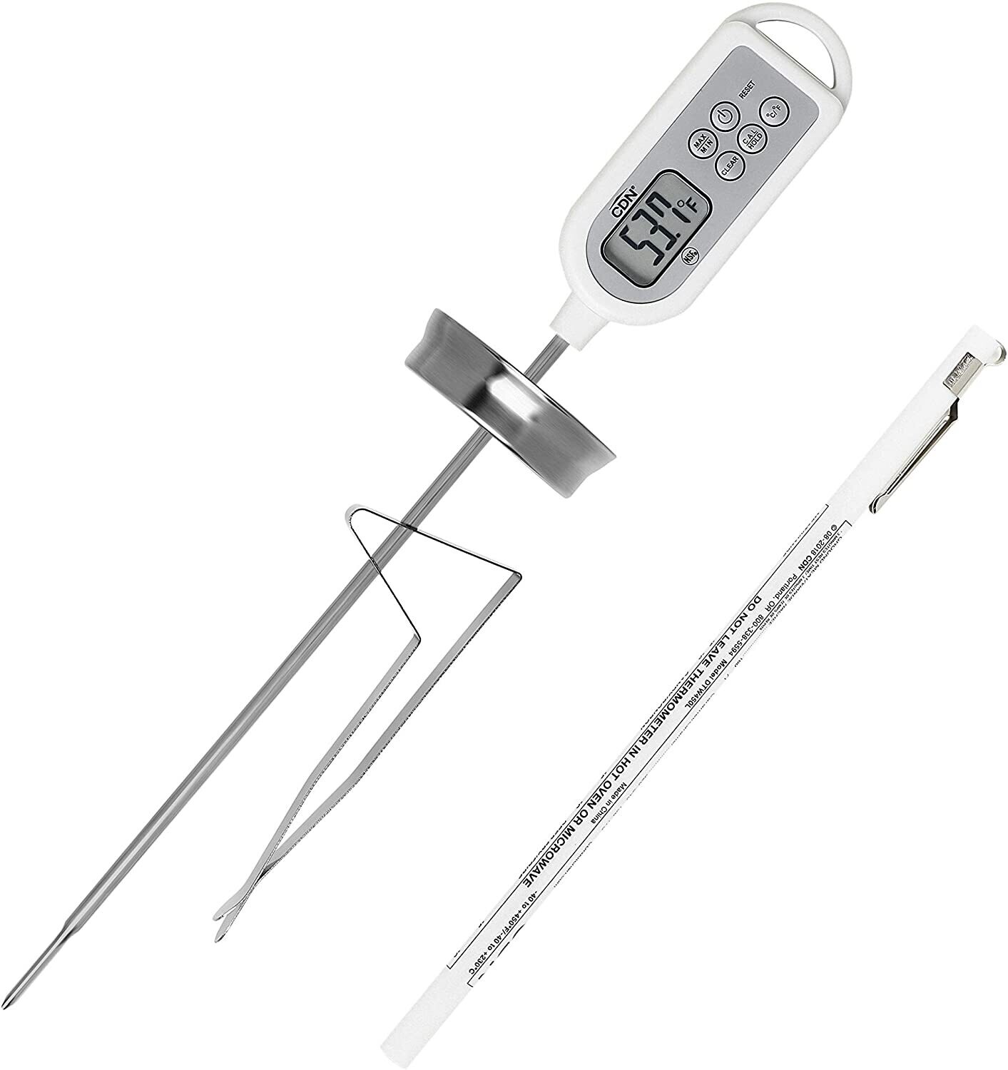 Thermometer Dig Lng Stem -40 450F