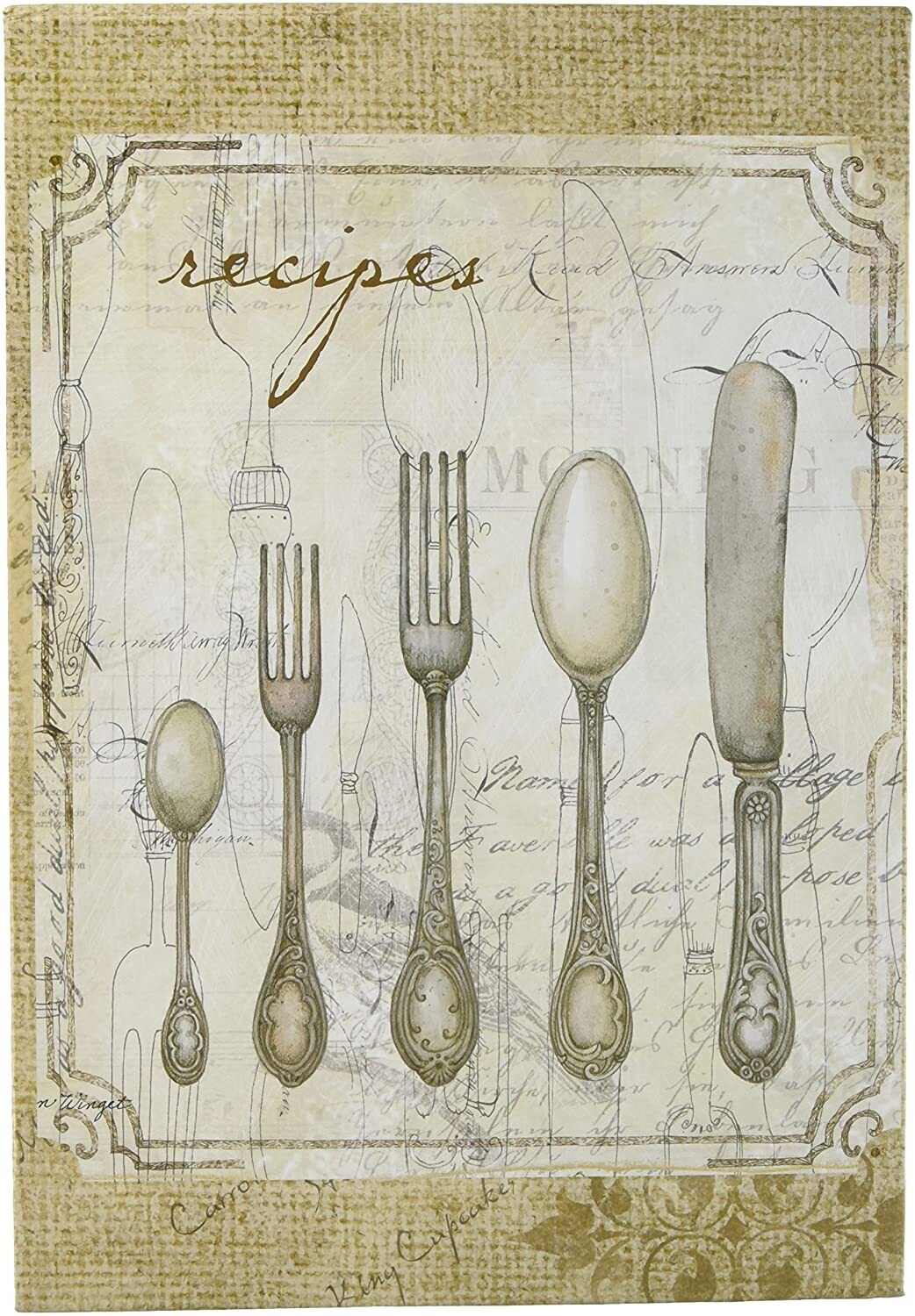 recipe book perfect setting