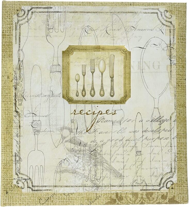 Recipe book perfect setting