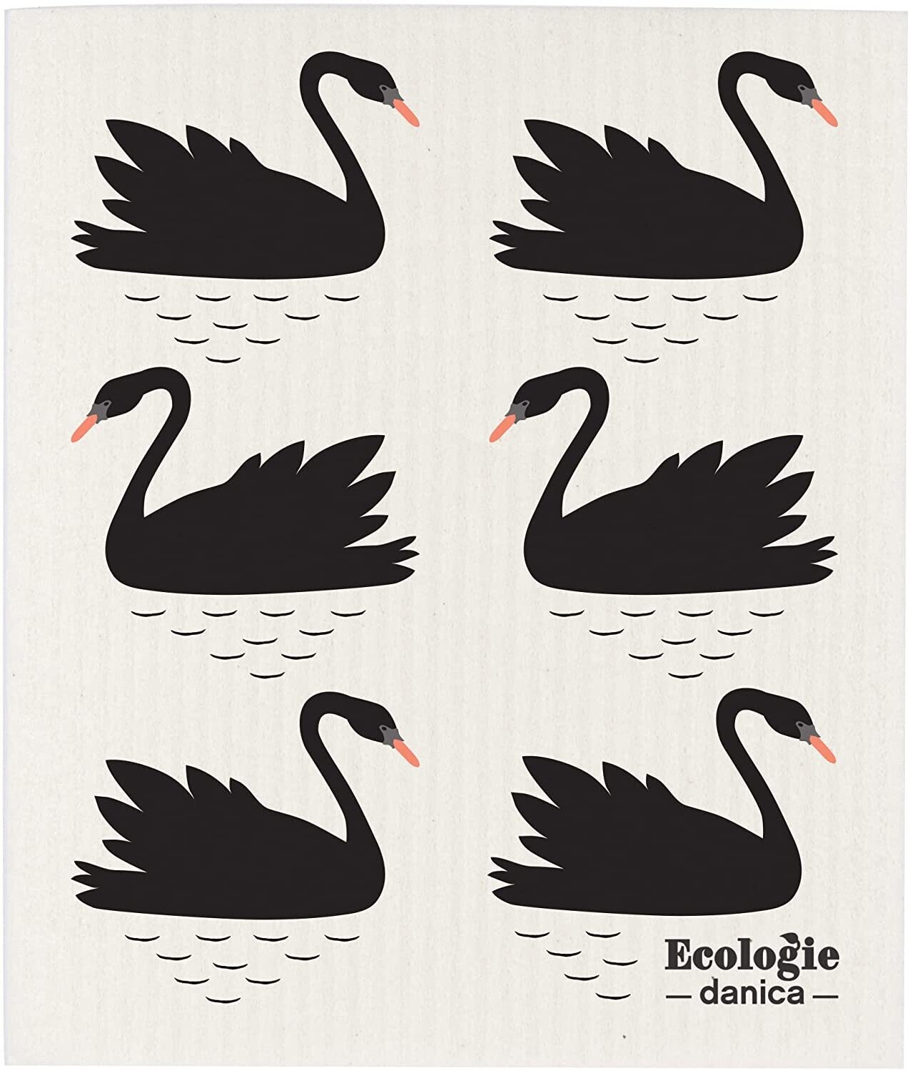 Dish Cloth Swedish Swan Lake