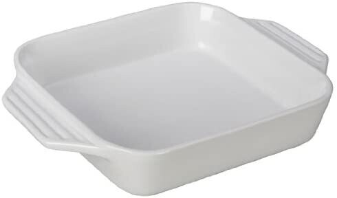 Baker Square White 9.5 in