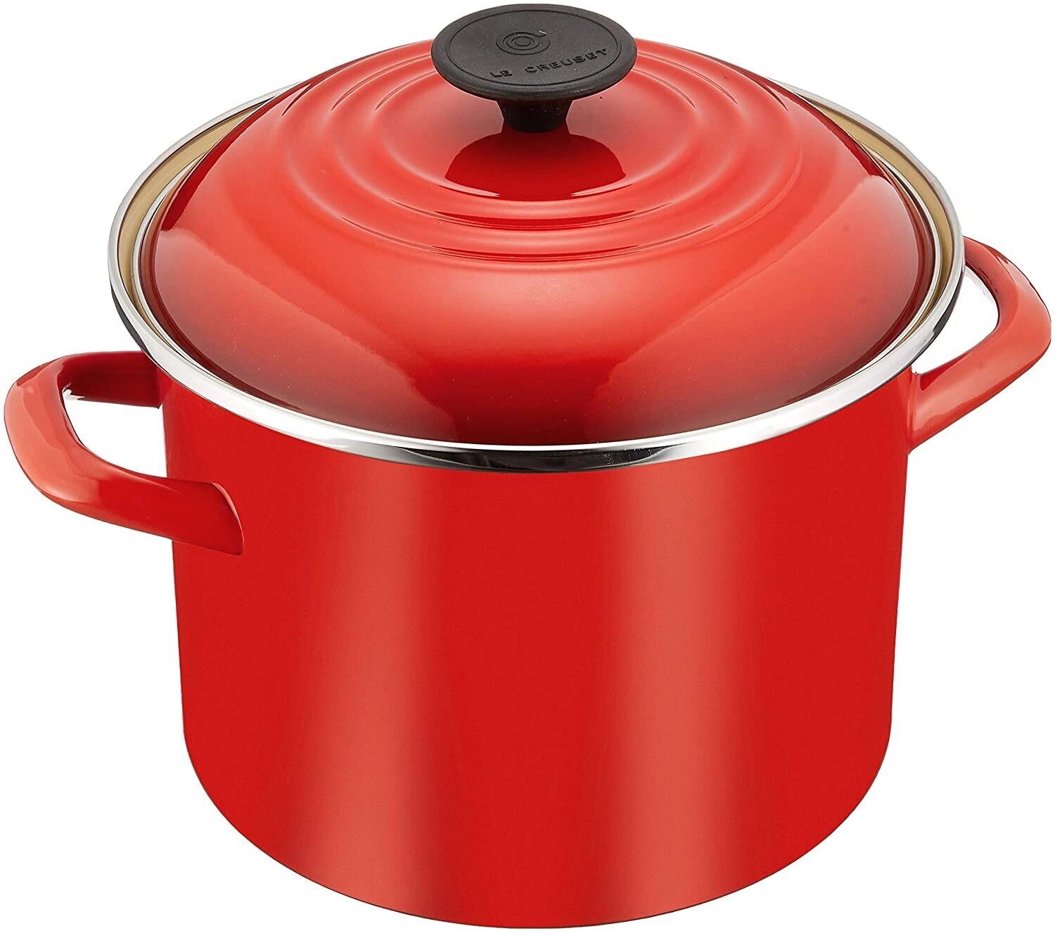 Stock Pot 6 Qt Cherry