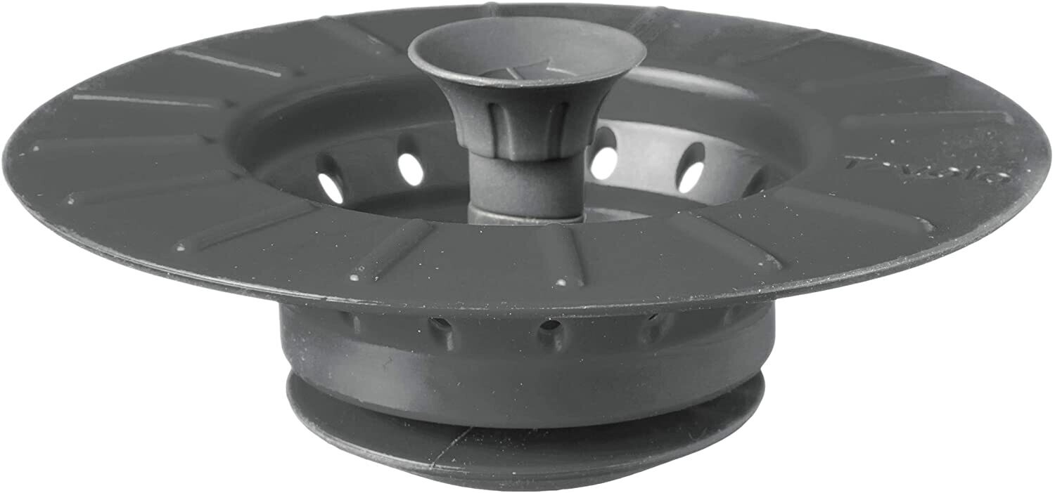 Sink Stopper Charcoal Silcone
