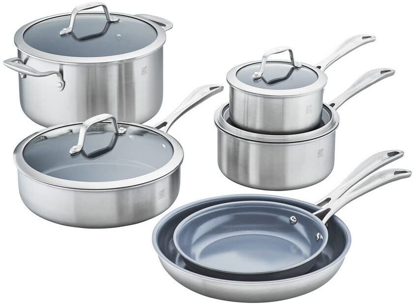 Cookware Set Clad CFX 10 Pc