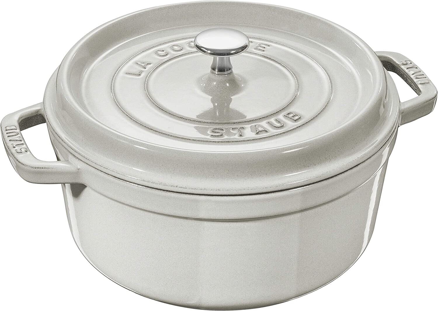 Cocotte Round 4 Qt White