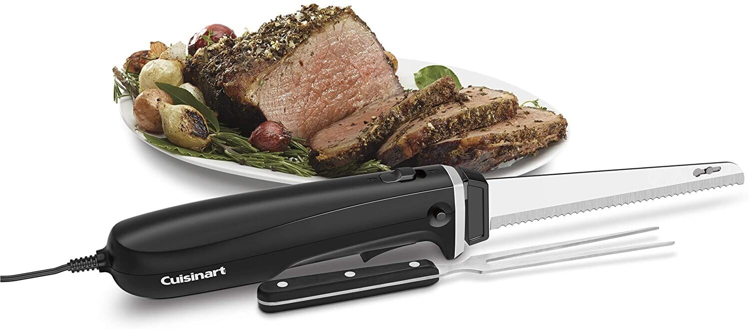 Electric Knife Set With Cutting Board