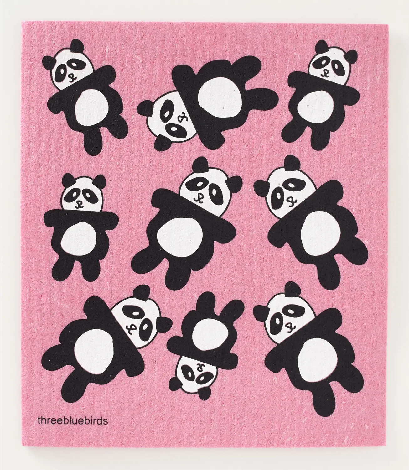 Pandas On Pink