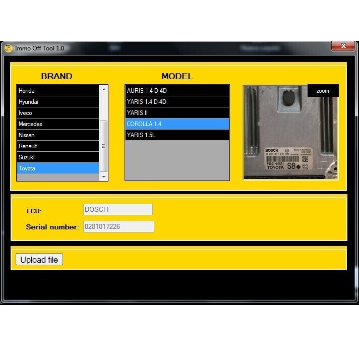 Immo off tool 1.0