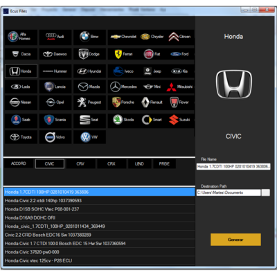 Software Ecus Files