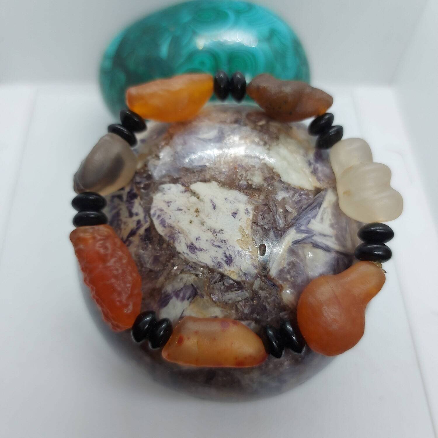 Agate Bracelet/Gobi Agate Bracelet/Agate Candy Bracelet/
