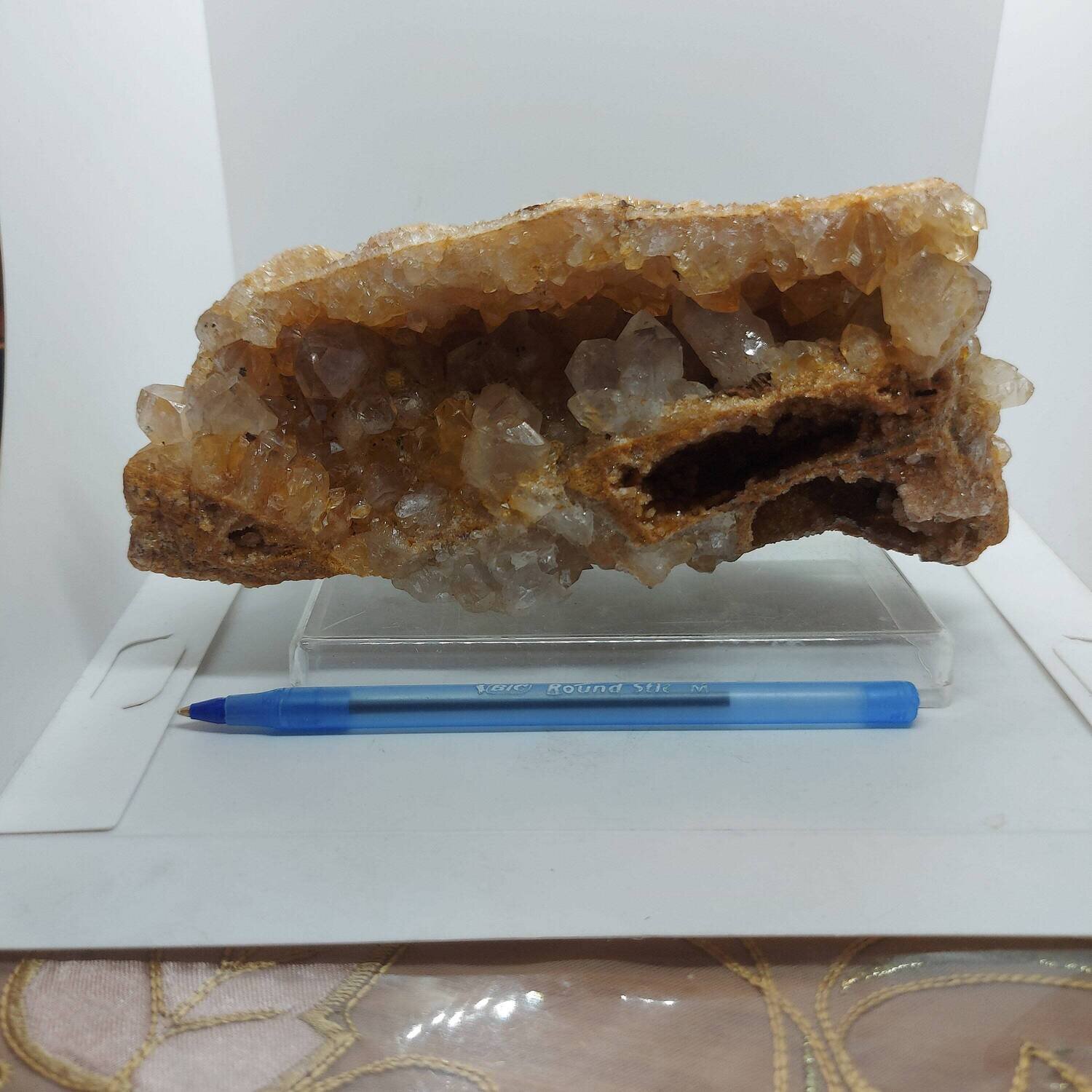 Limonite Quartz Cluster/Lemonite Quartz Cluster