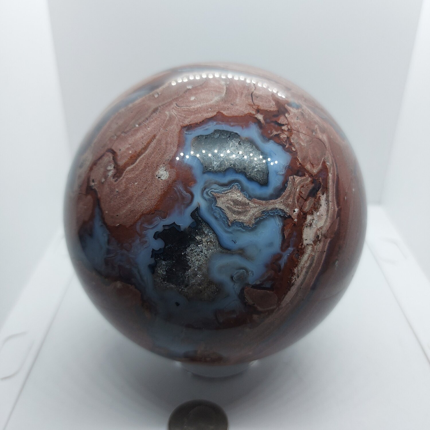 Volcano Jasper Sphere