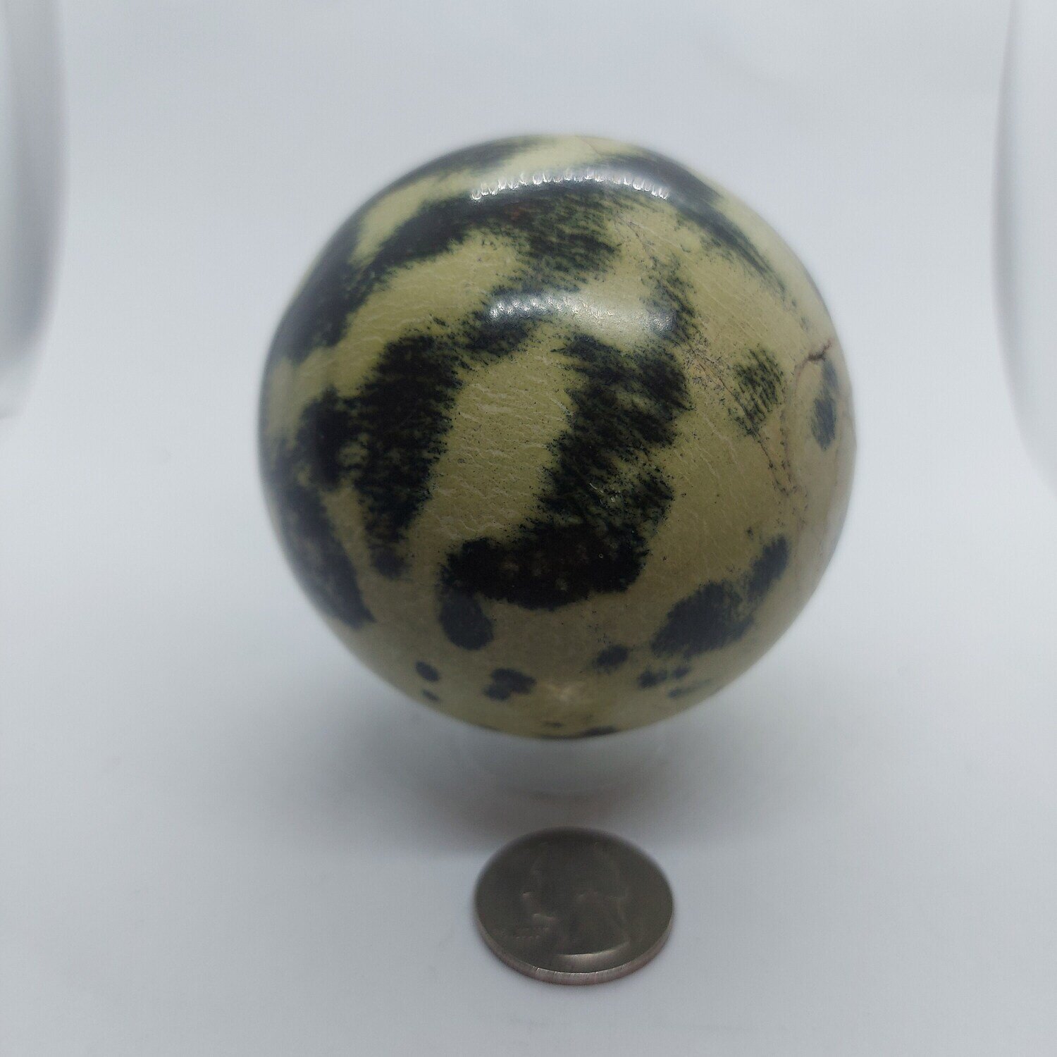 Leopard Stone Sphere