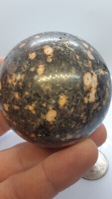 Orbicular Ocean Jasper Sphere
