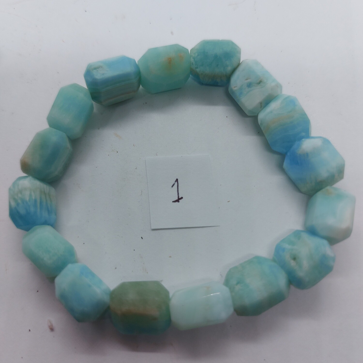 Blue Aragonite Bracelet