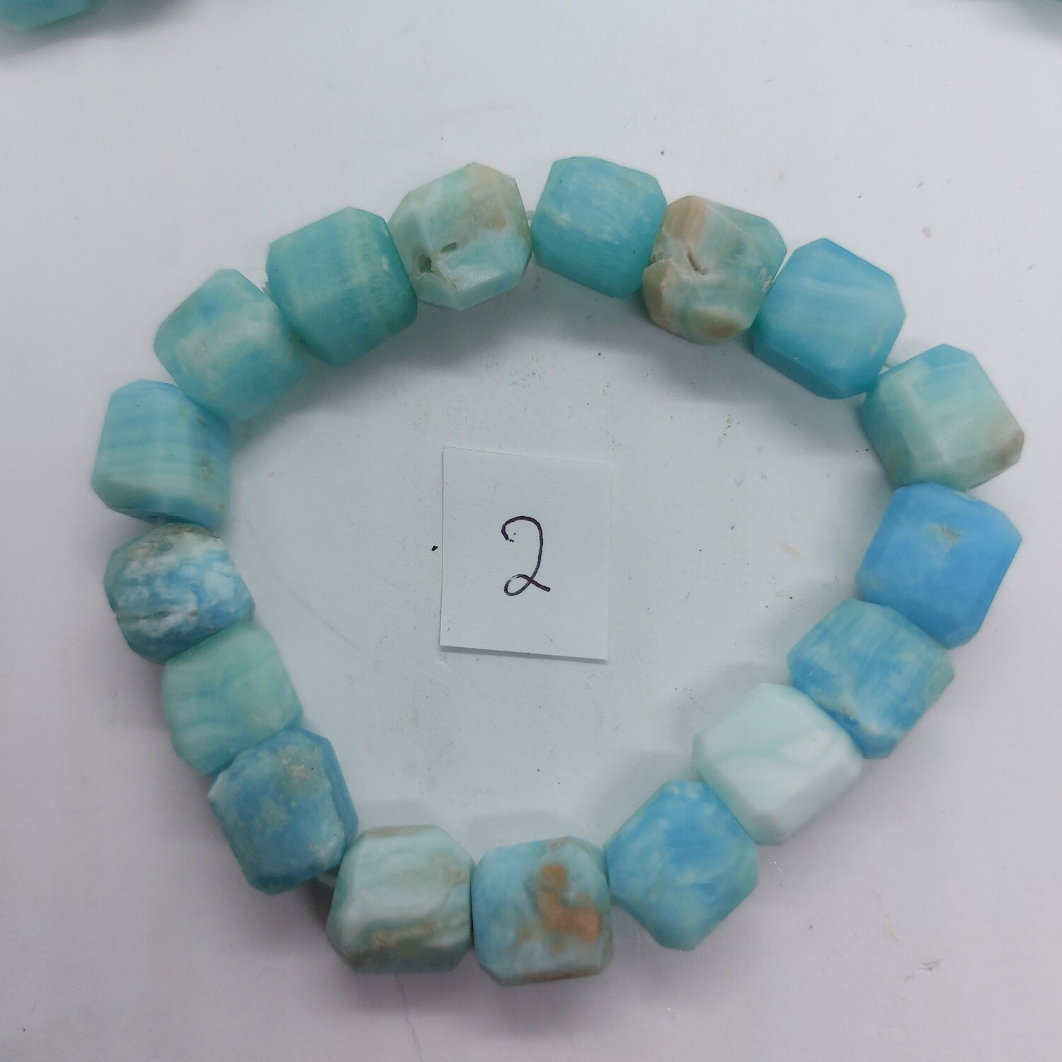 Blue Aragonite Bracelet