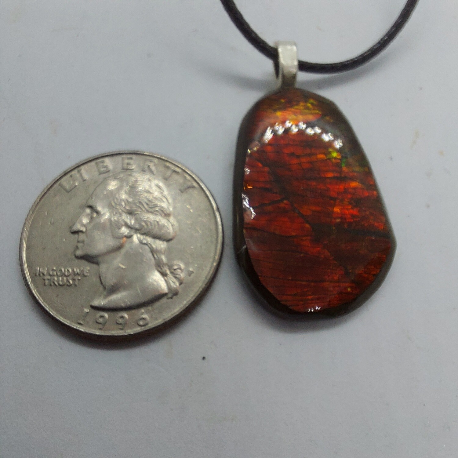 Ammolite Pendant