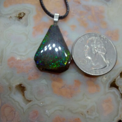 Ammolite Pendant