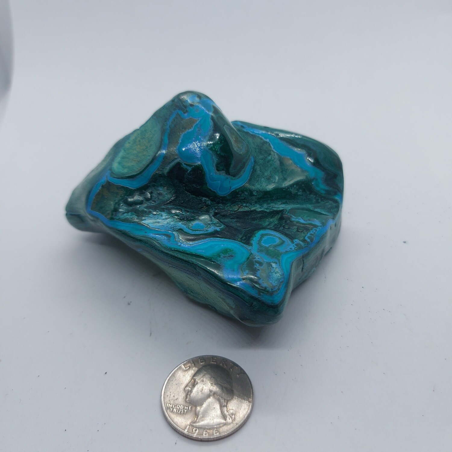 Large Chrysocolla Malachite Freeform