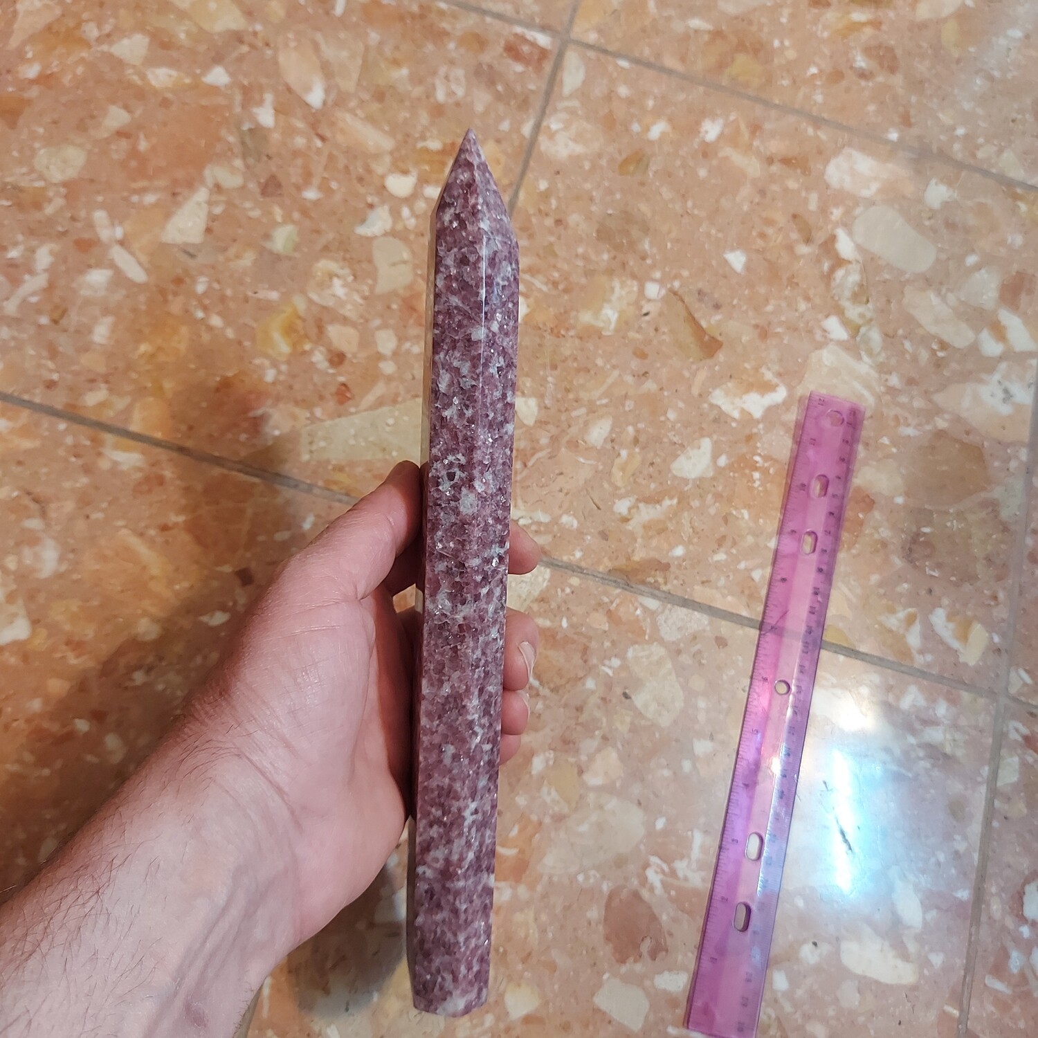 Lepidolite Tower