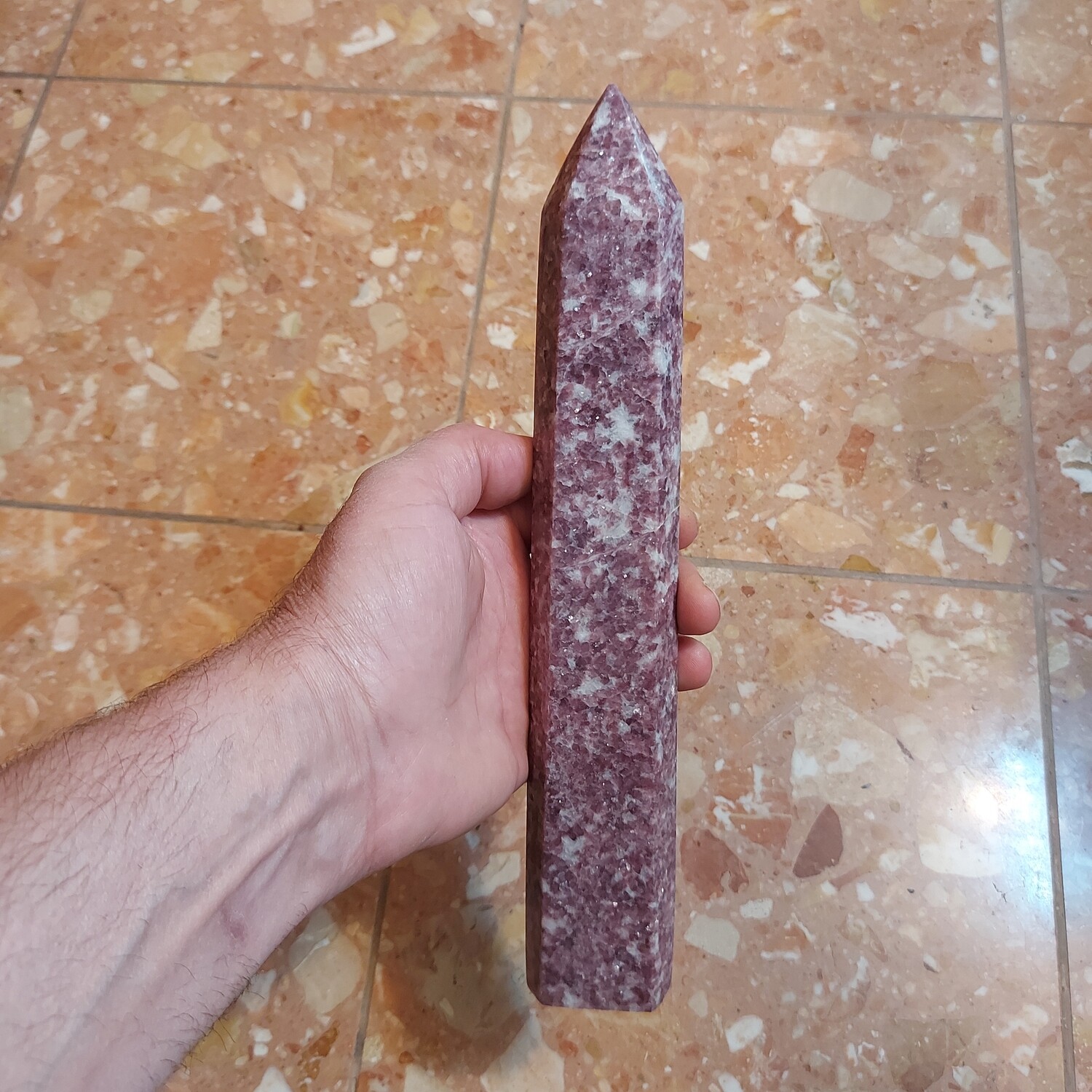 Lepidolite Tower