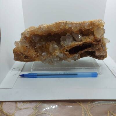 Limonite Quartz Cluster/Lemonite Quartz Cluster