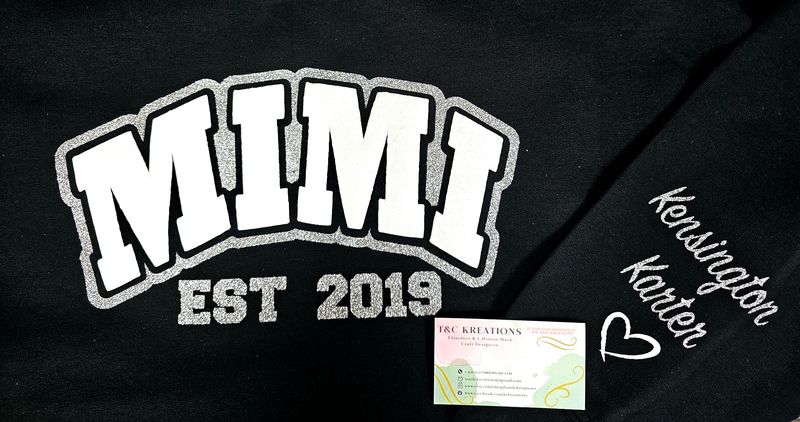Puff Vinyl Sweatshirt