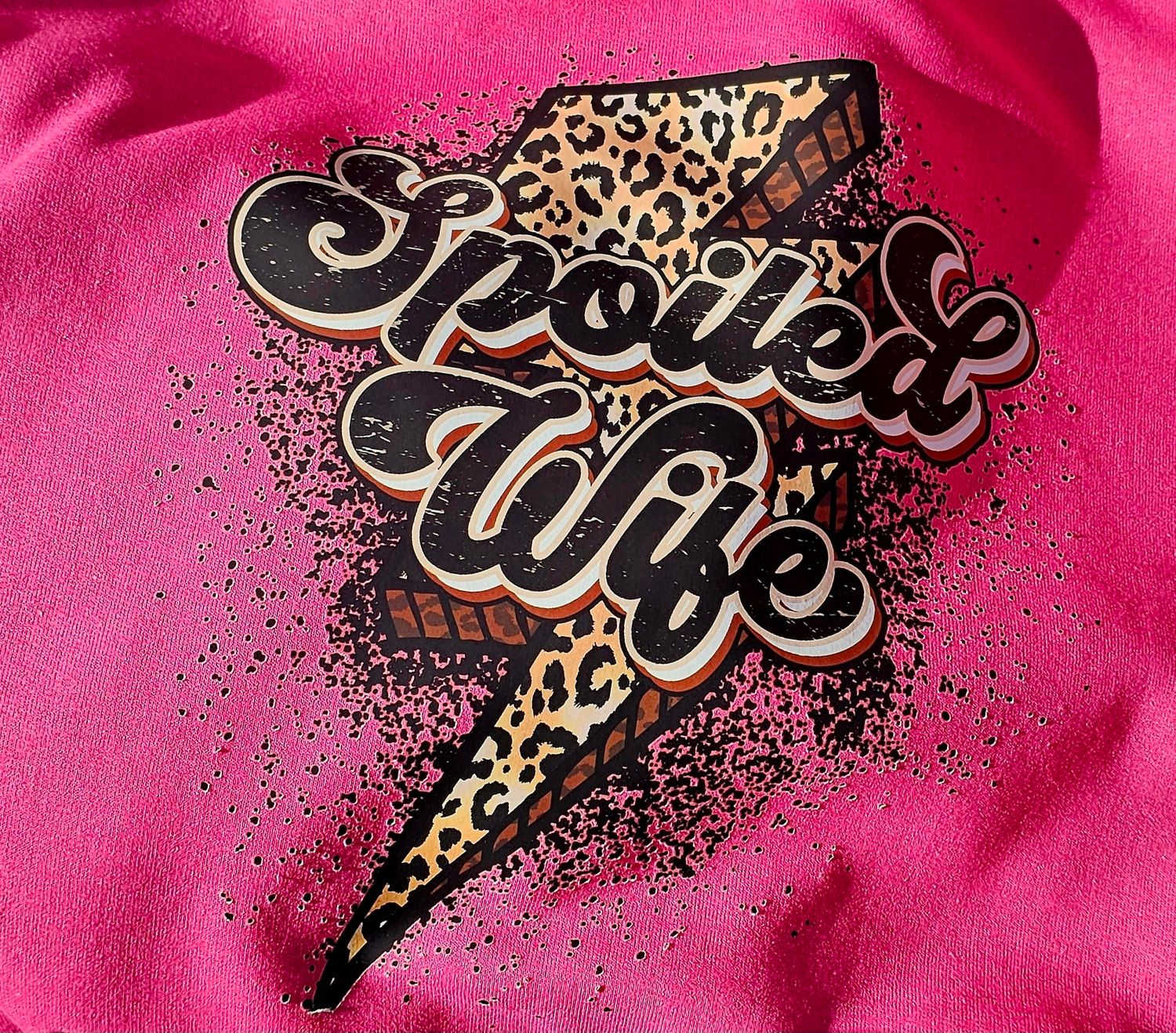 Spoiled Wife Leopard Print