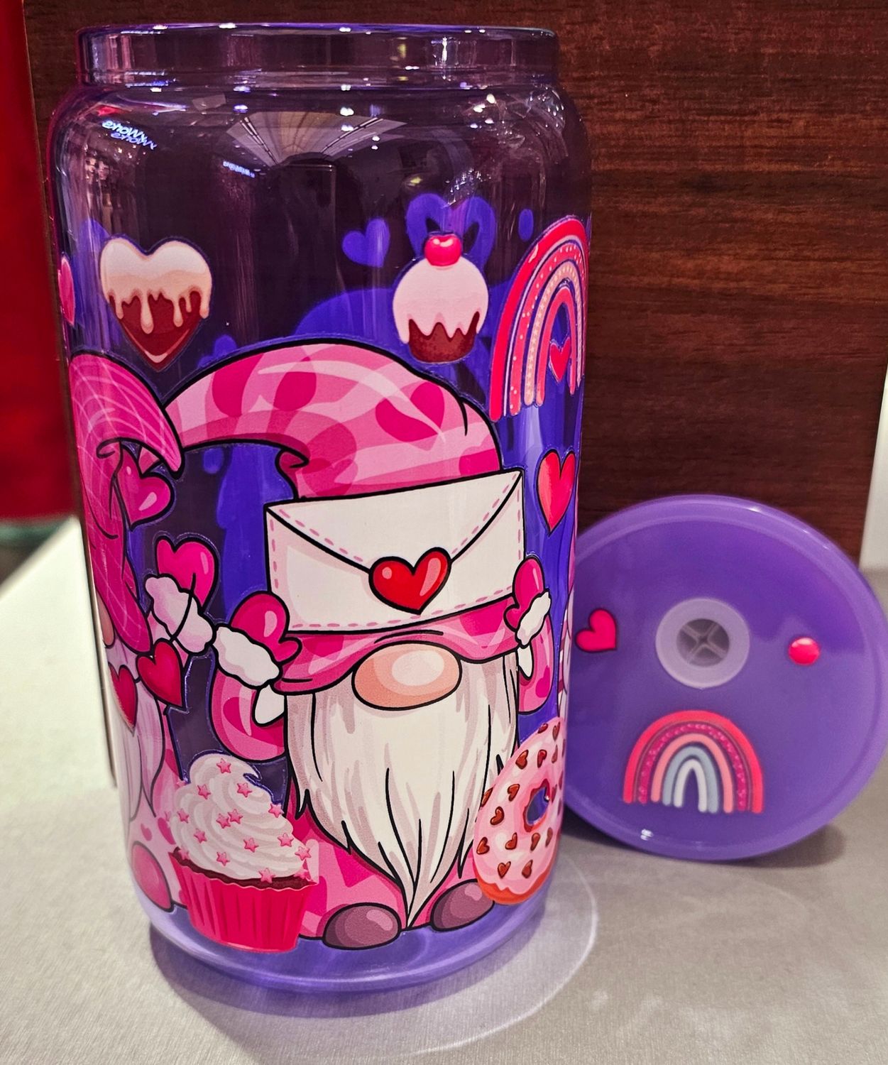 Pink and Purple Gnomes