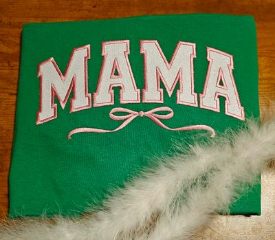 Embroidered Mama  tshirt