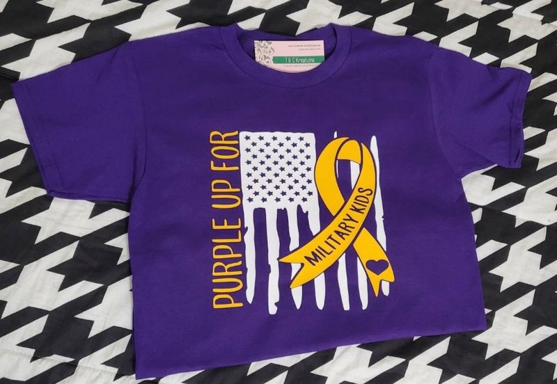 Purple Up for Military Kids