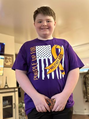 Purple Up for Military Kids