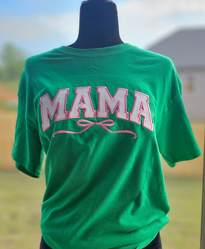 Embroidered Mama  tshirt