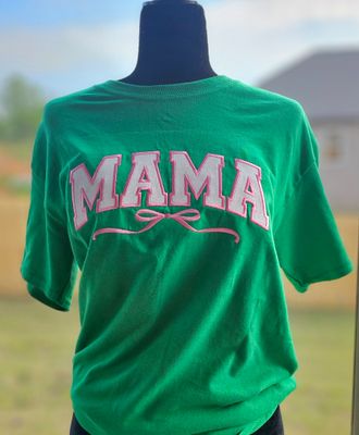 Embroidered Mama  tshirt