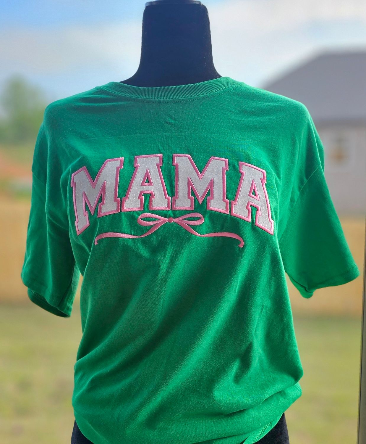 Embroidered Mama  tshirt