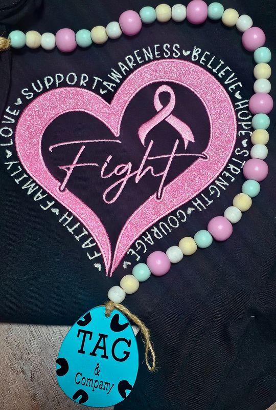 Pink Ribbon Breast Cancer Awareness Shirt