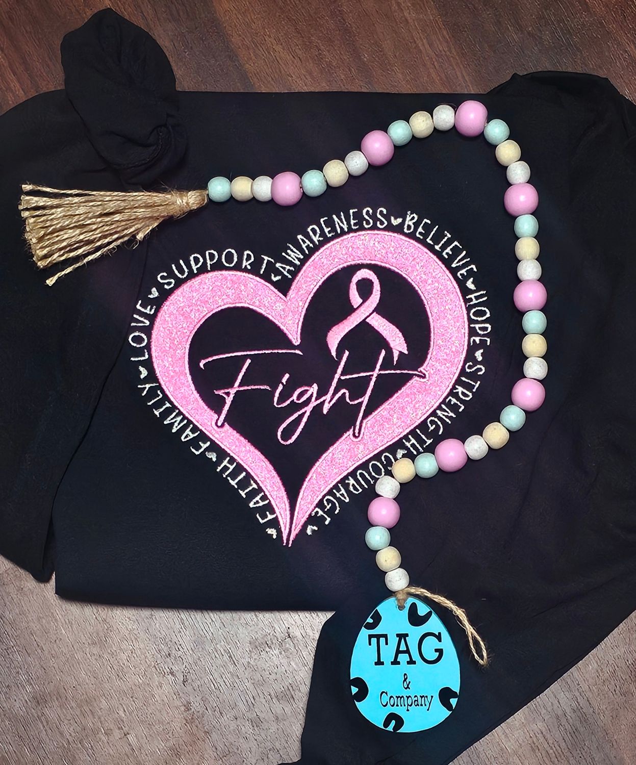 Pink Ribbon Breast Cancer Awareness Shirt