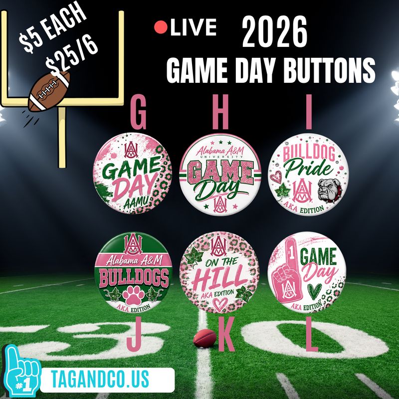 Game Day Pins
