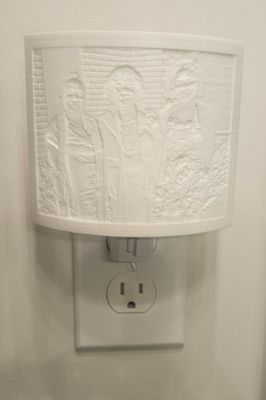 Custom 3d Printed Night Light