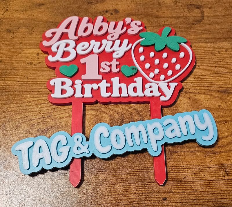Custom Cake Topper