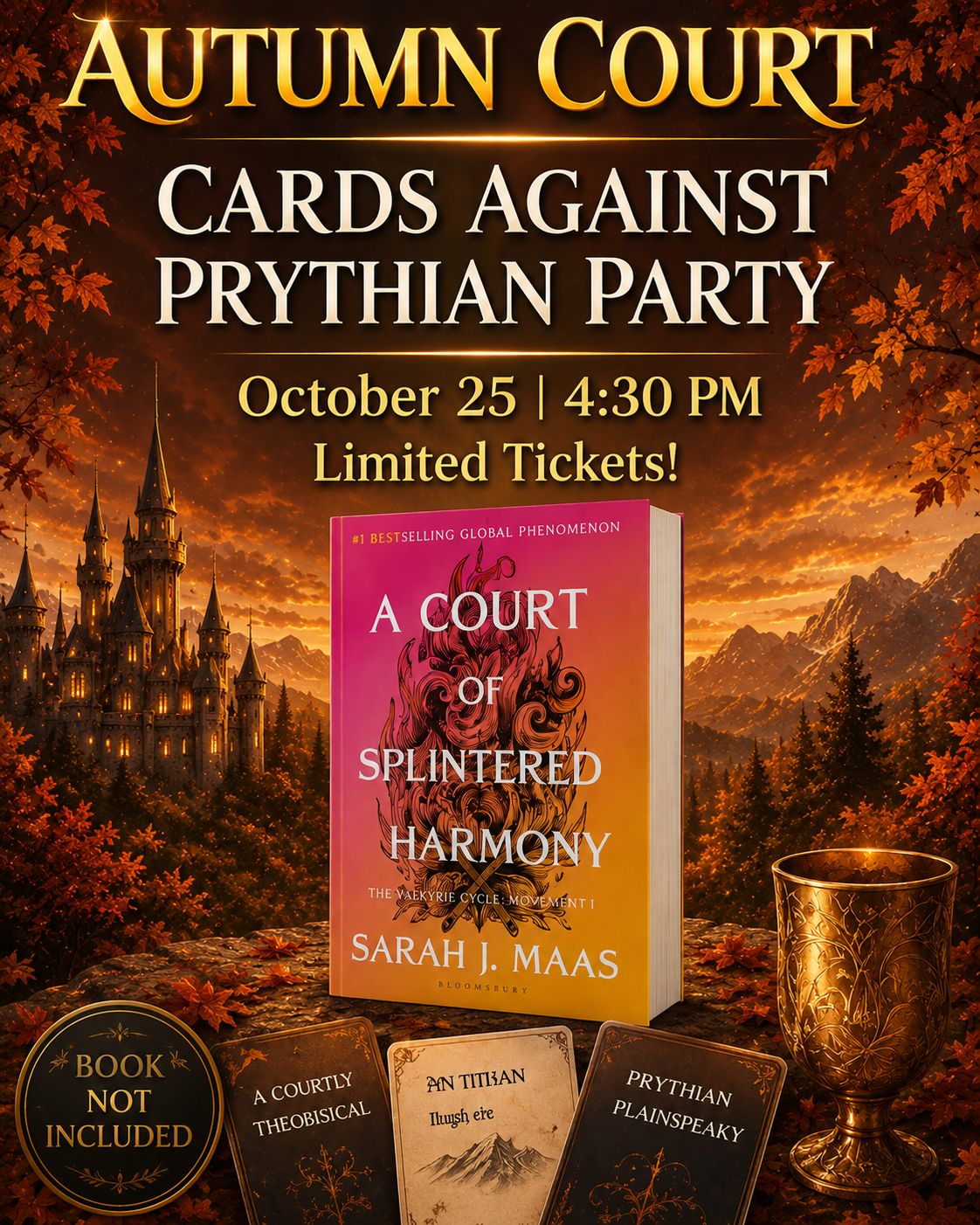 Autumn Court: Cards Against Pyrthian Party Autumn Court: Cards Against Pyrthian Party