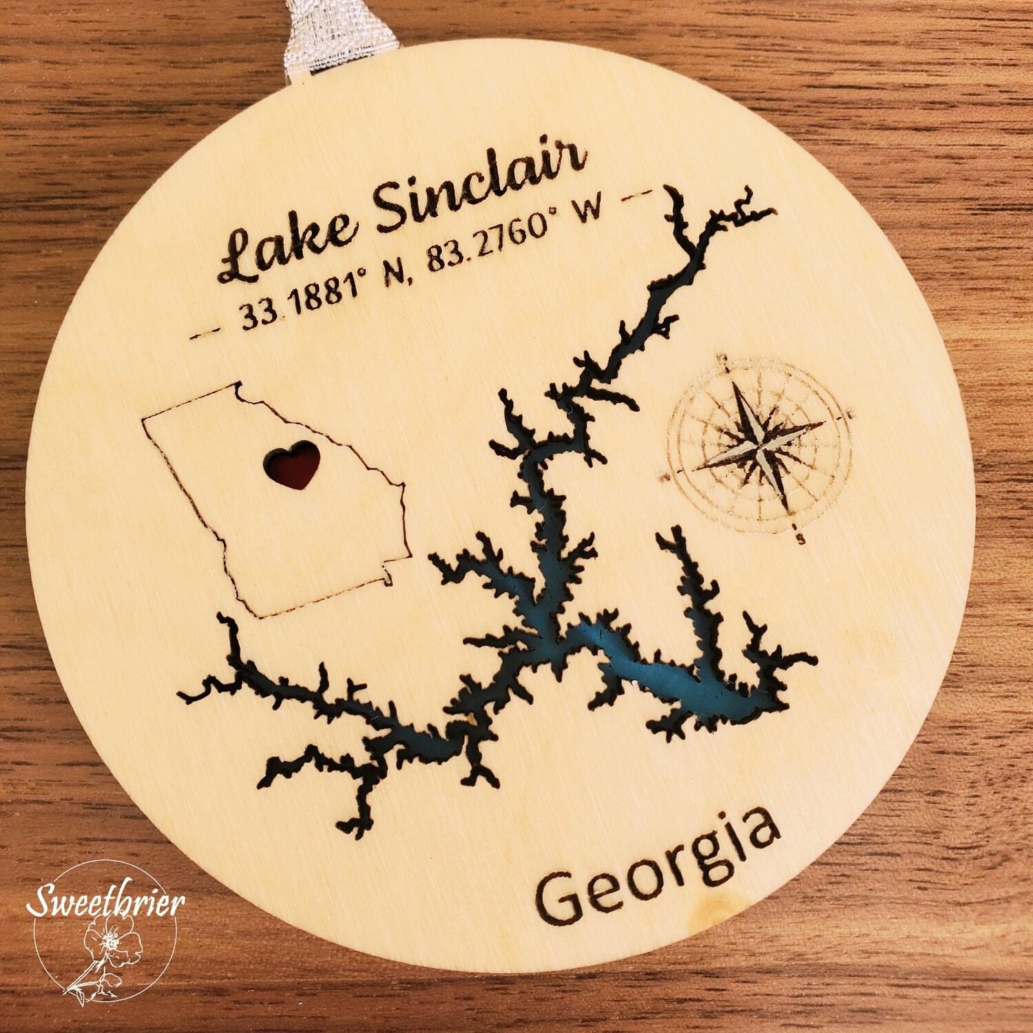 Lake Sinclair, GA Ornament