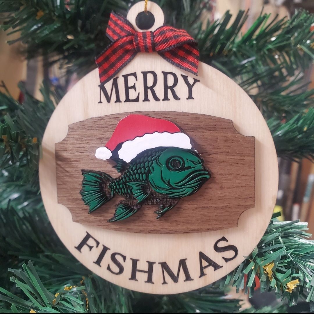 Merry Fishmas Ornament